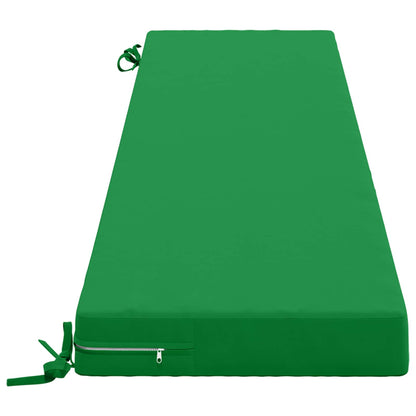 Bench Cushions SOEST 2 pcs 100% Polyester Green 170 x 40 x 8 cm