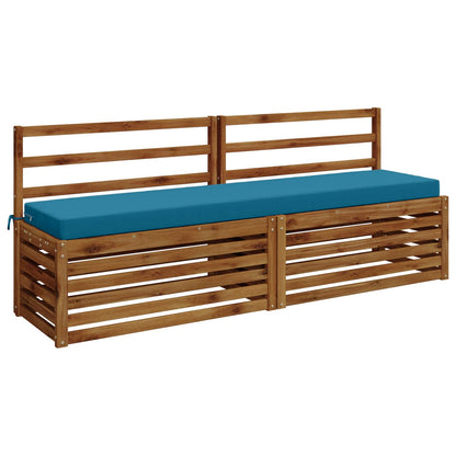 Bench Cushion SOEST 100% Polyester Light Blue 170 x 40 x 8 cm