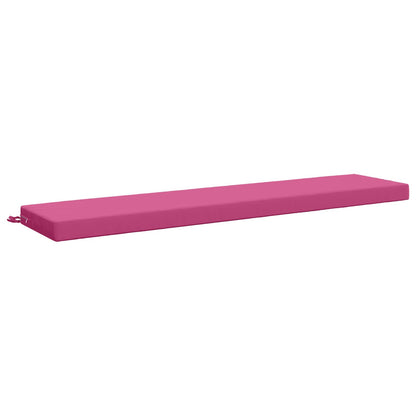 Bench Cushion SOEST 100% Polyester Pink 170 x 40 x 8 cm