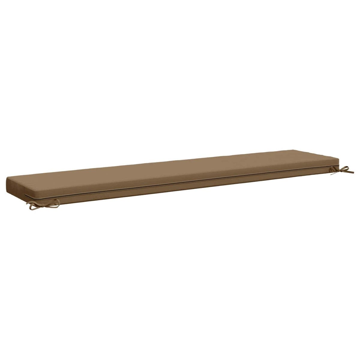 Bench Cushion SOEST 100% Polyester Taupe 170 x 40 x 8 cm