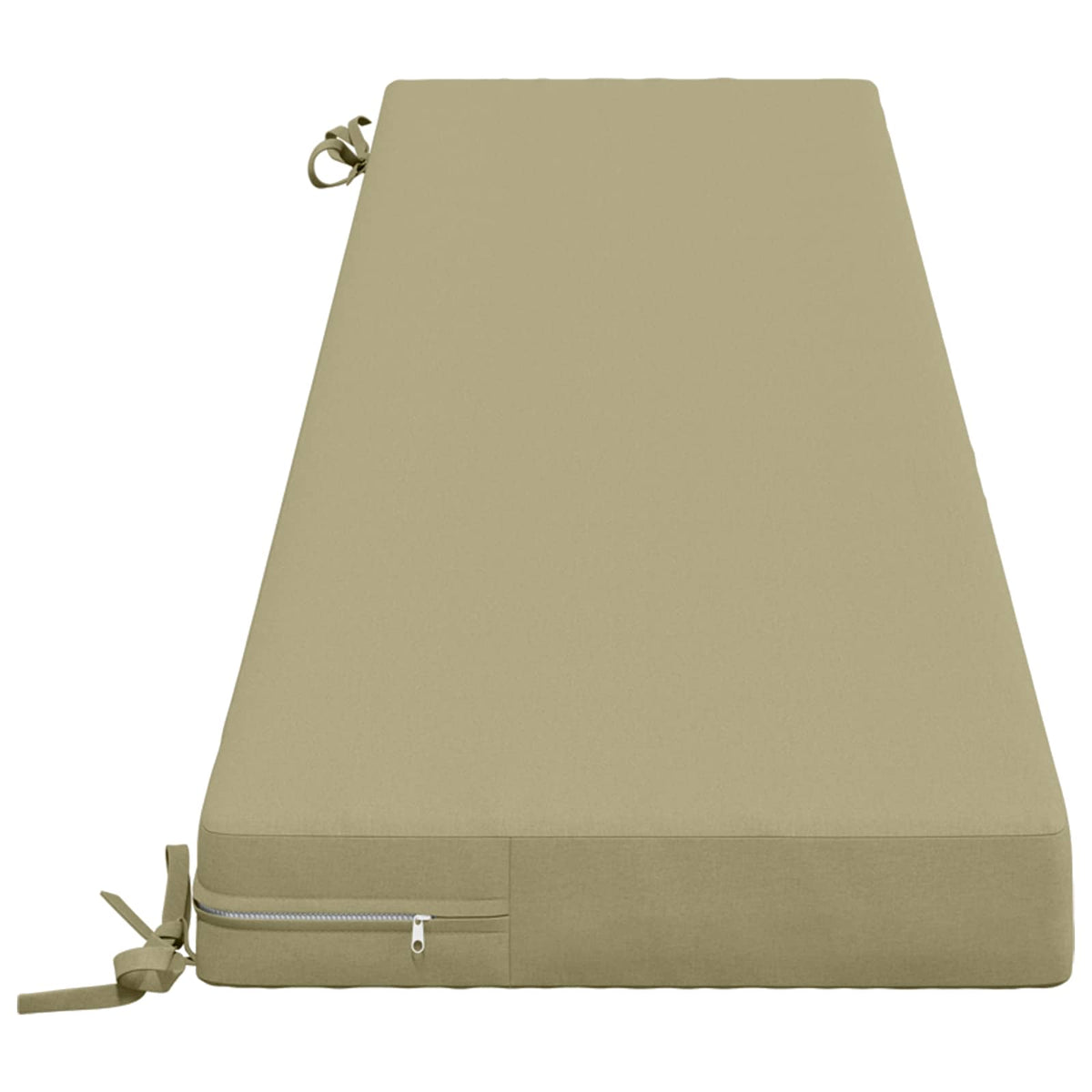 Bench Cushions SOEST 2 pcs 100% Polyester Light Green