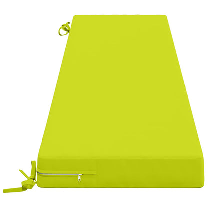 Bench Cushion SOEST 100% Polyester Bright Green 180 x 40 x 8 cm