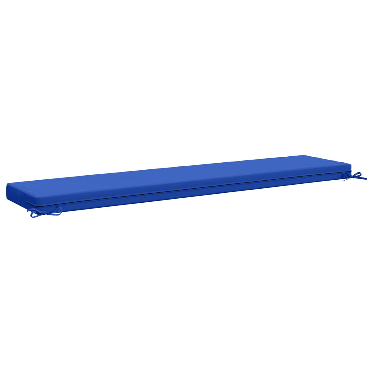 Bench Cushion SOEST 100% Polyester Royal Blue 180 x 40 x 8 cm
