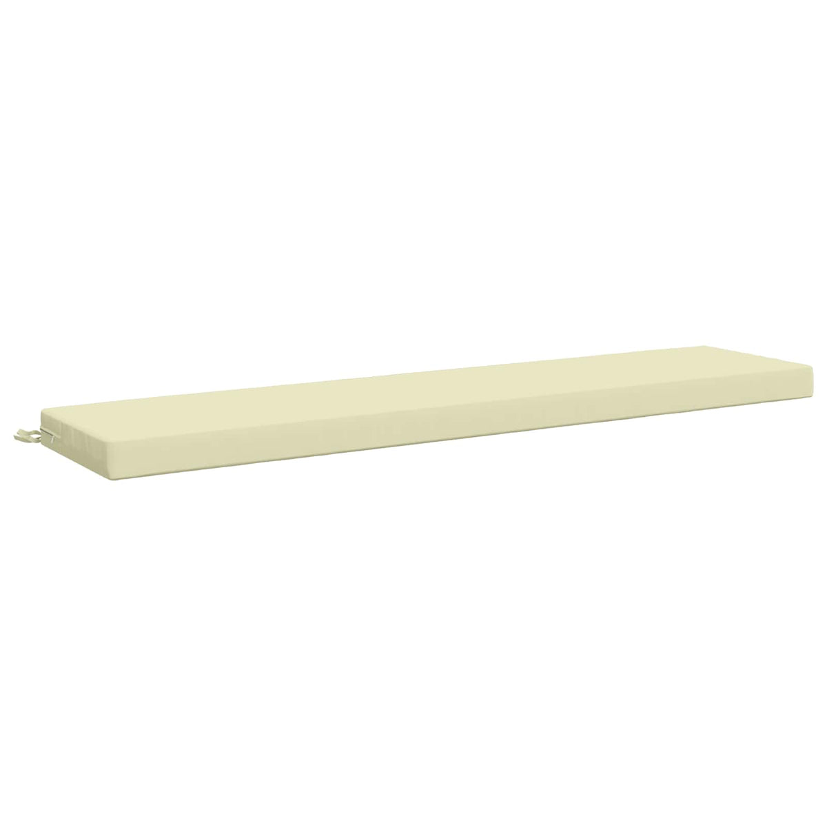 Bench Cushion SOEST 100% Polyester Cream 180 x 40 x 8 cm