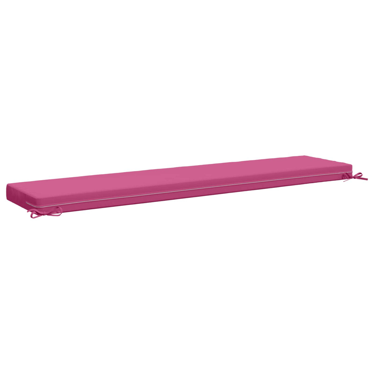 2-Piece Bench Cushions SOEST 2 pcs 100% Polyester Pink