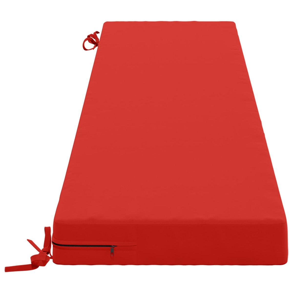 Bench Cushion SOEST 100% Polyester Red 180 x 40 x 8 cm