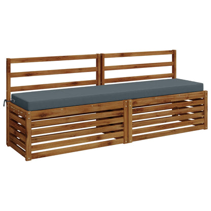 Bench Cushion SOEST 100% Polyester Blue 200 x 40 x 8 cm