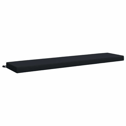 Bench Cushion SOEST 100% Polyester Dark Blue 200 x 40 x 8 cm