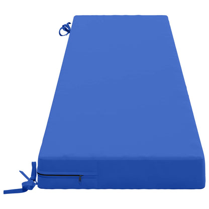 Bench Cushions SOEST 2 pcs 100% Polyester Royal Blue