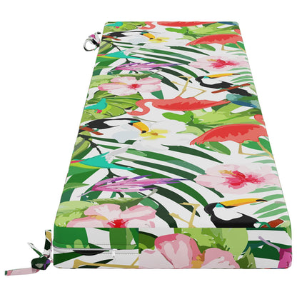 Bench Cushion SOEST 100% Polyester Multicolour 200 x 40 x 8 cm
