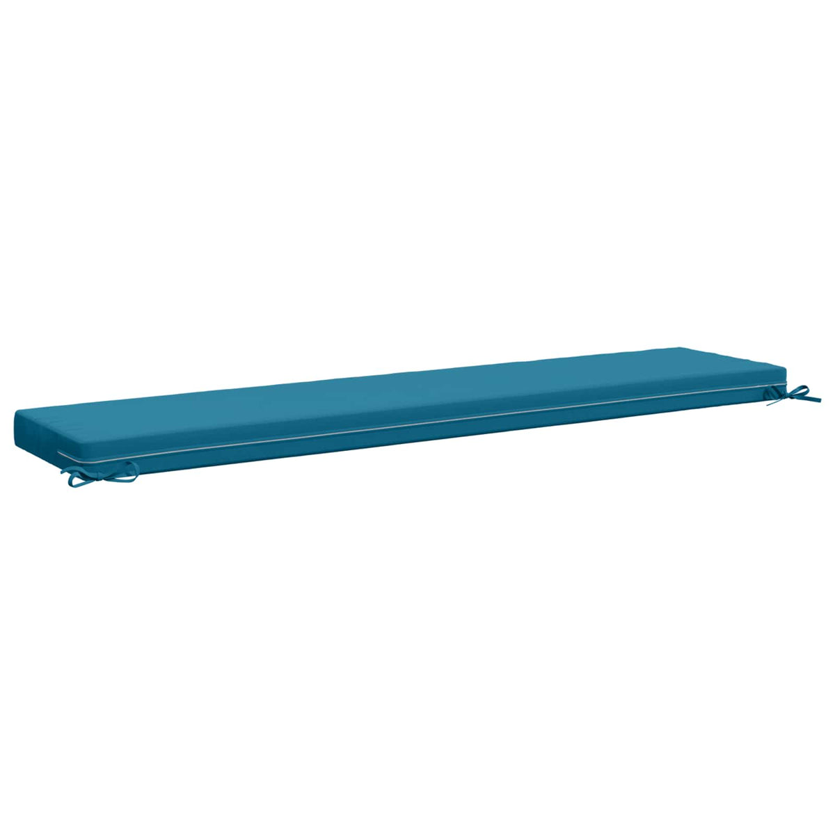 Bench Cushion SOEST 100% Polyester Light Blue 200 x 40 x 8 cm