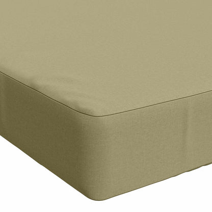 Bench Cushion SOEST 100% Polyester Light Green 120 x 50 x 8 cm