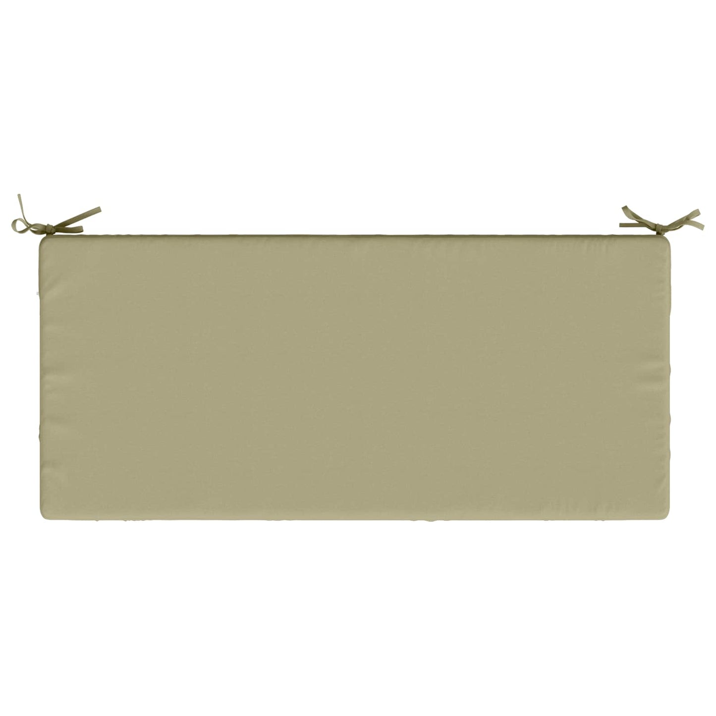 Bench Cushion SOEST 100% Polyester Light Green 120 x 50 x 8 cm
