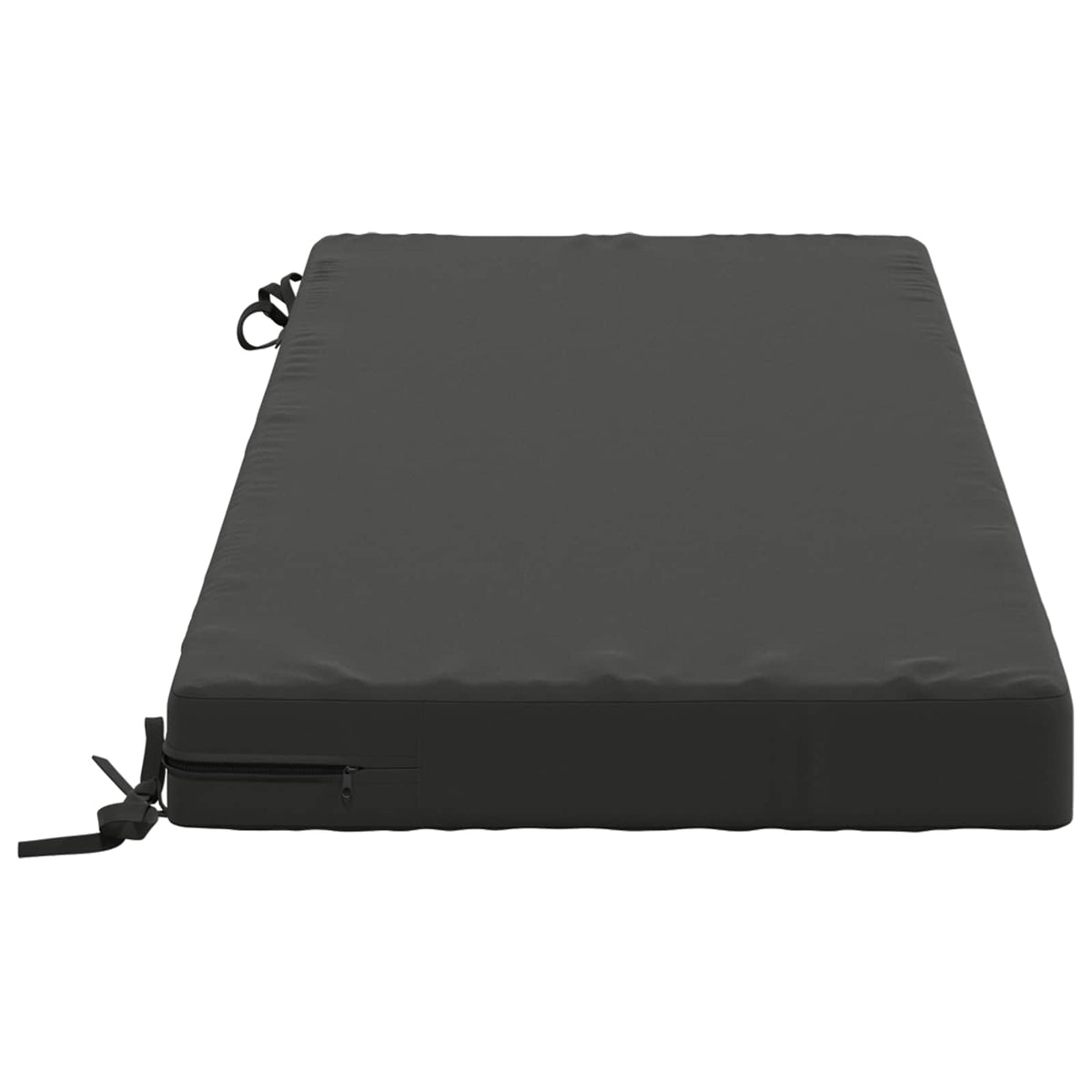 Bench Cushion SOEST 100% Polyester Anthracite 120 x 50 x 8 cm