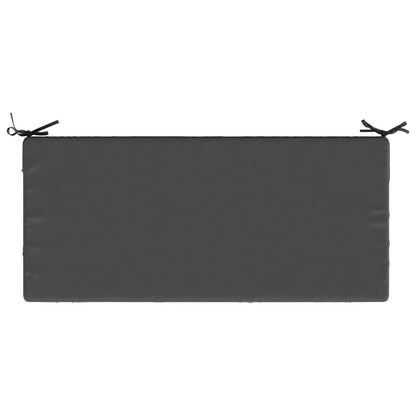 2-Piece Bench Cushions SOEST 2 pcs 100% Polyester Anthracite