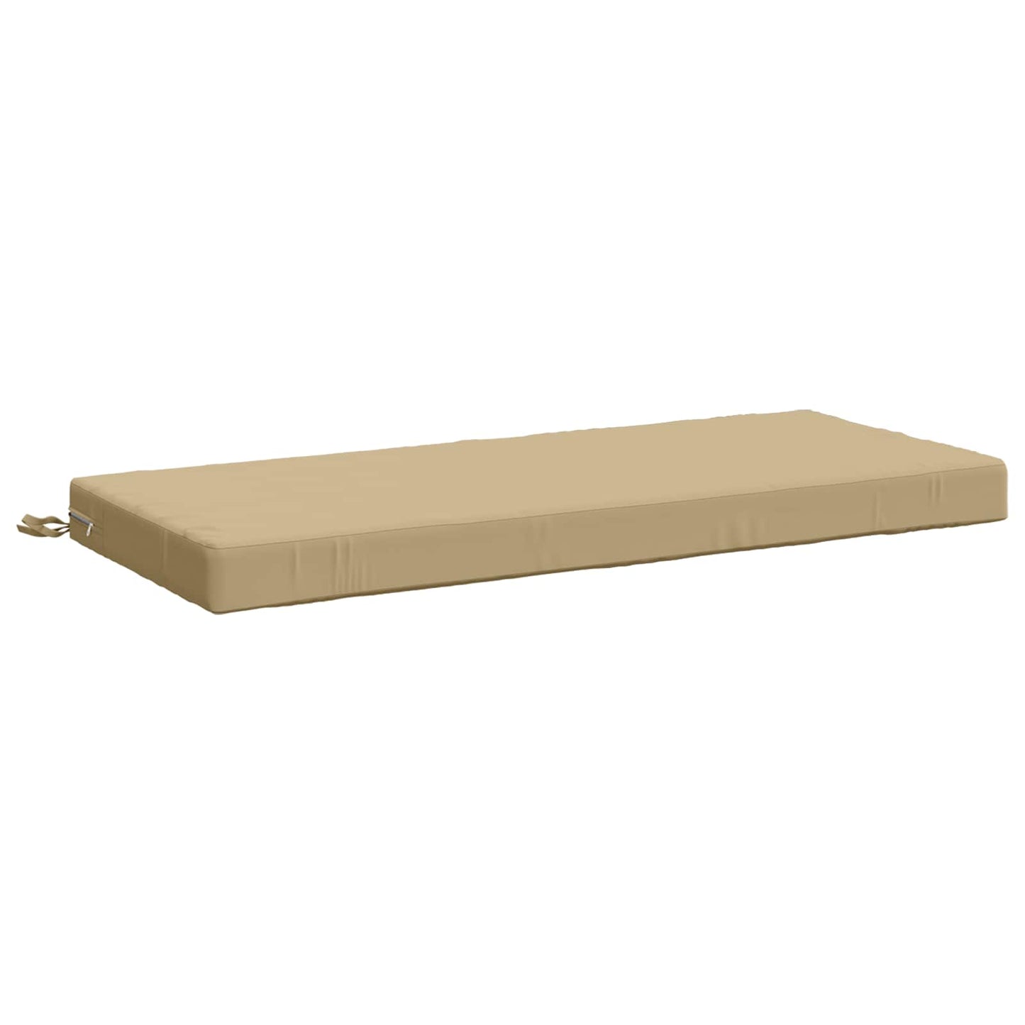 Bench Cushion SOEST 100% Polyester Beige 120 x 50 x 8 cm