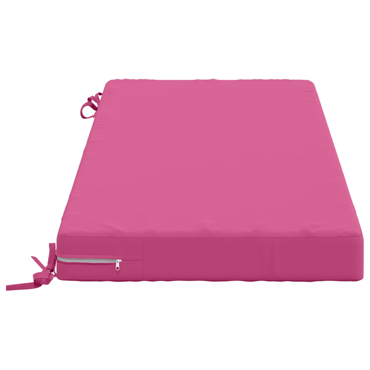 Bench Cushion SOEST 100% Polyester Pink 120 x 50 x 8 cm
