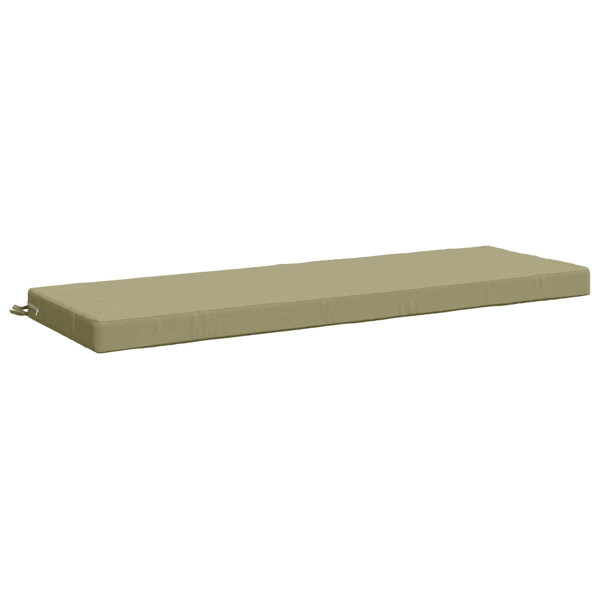 Bench Cushion SOEST 100% Polyester Light Green 140 x 50 x 8 cm
