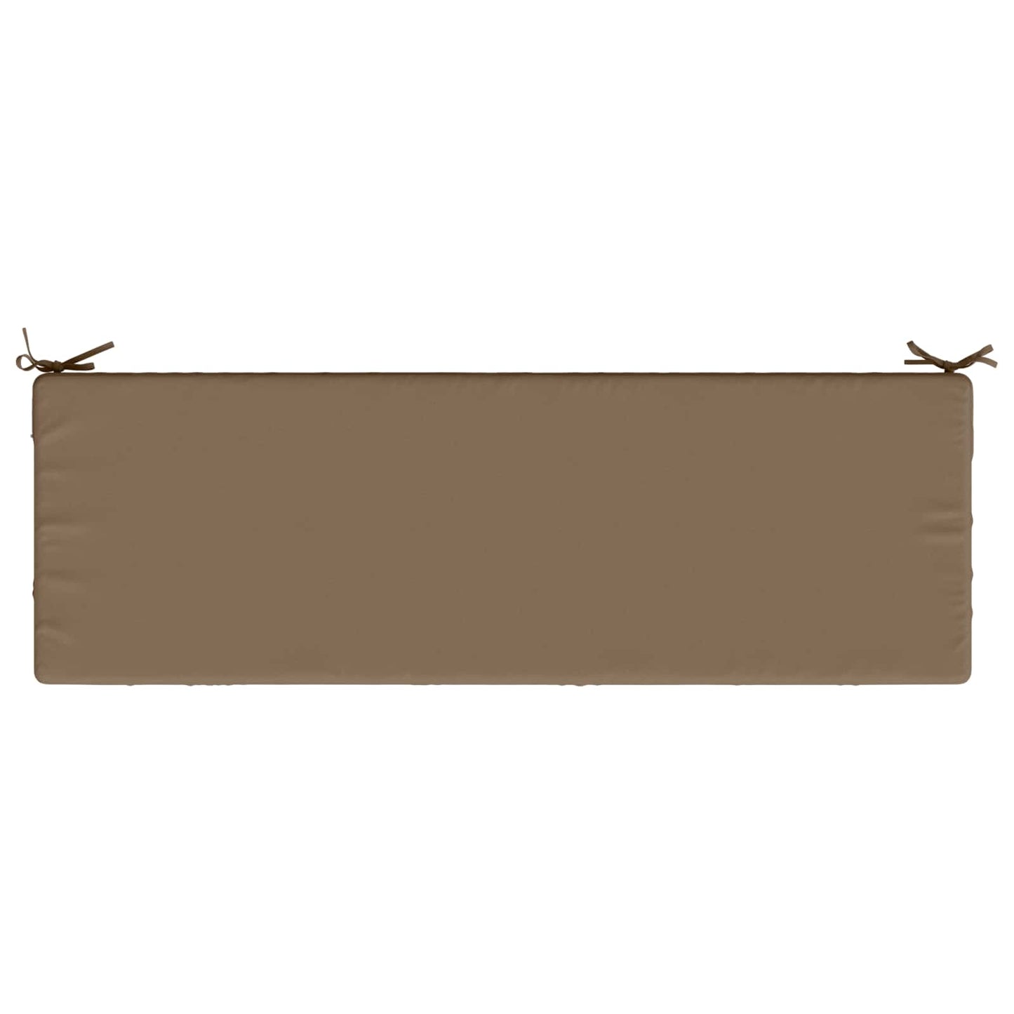 Bench Cushion SOEST 100% Polyester Taupe 140 x 50 x 8 cm
