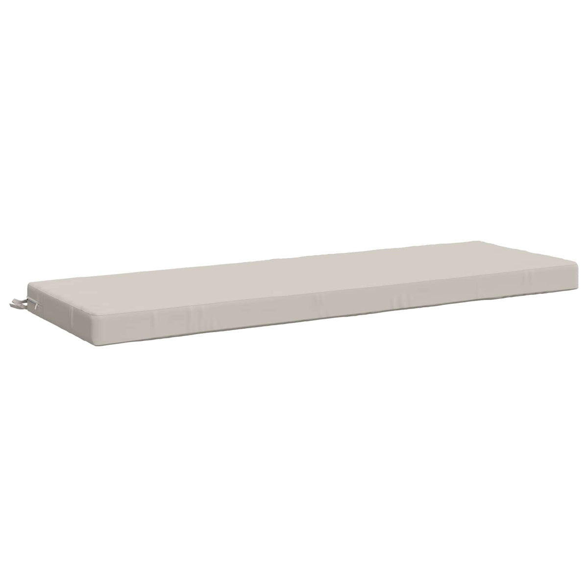 Bench Cushions SOEST 2 pcs 100% Polyester White 140 x 50 x 8 cm