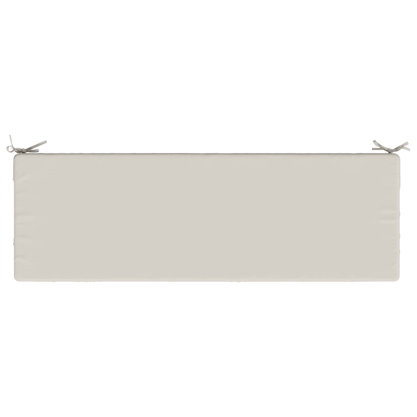 2-Piece Bench Cushions SOEST 2 pcs 100% Polyester White