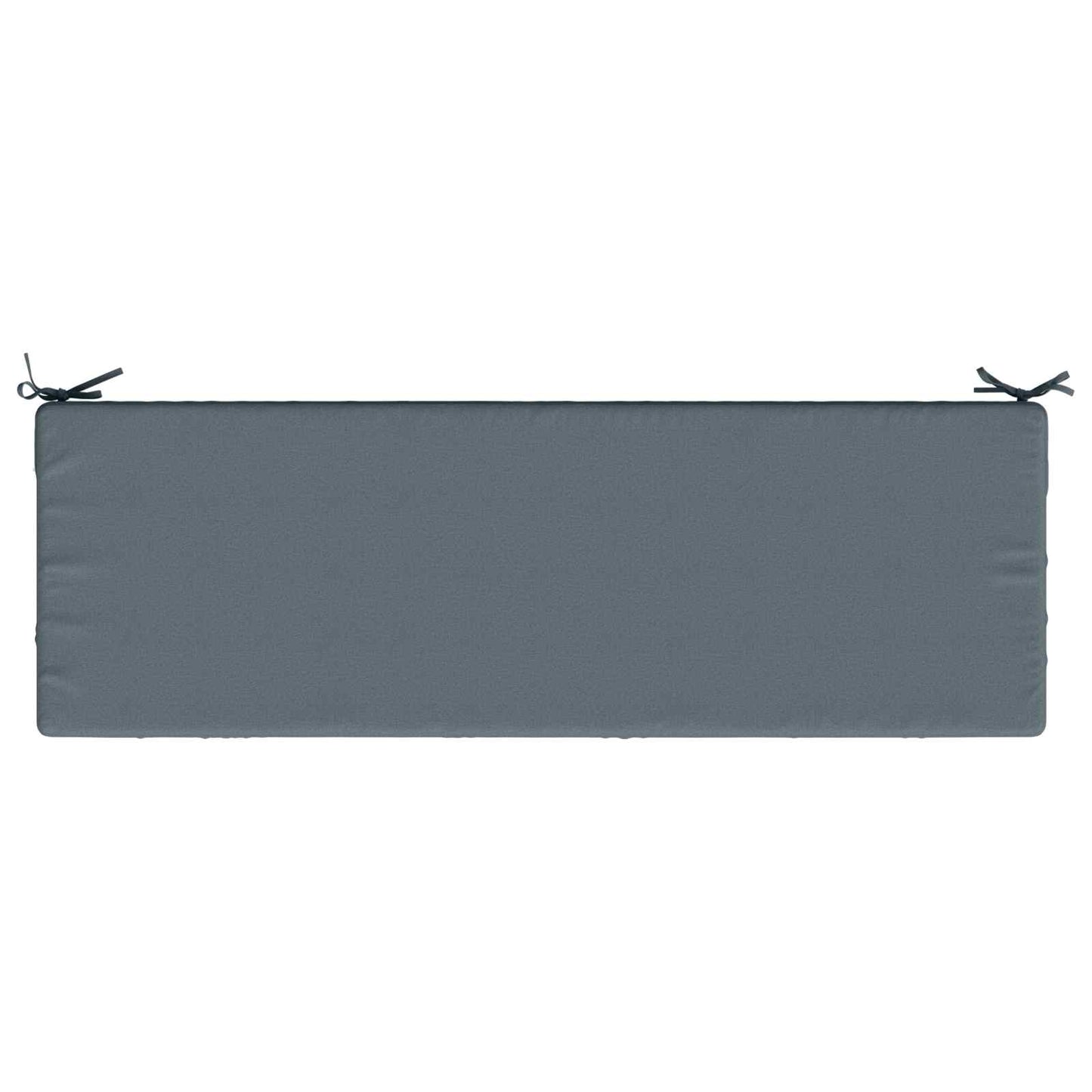 Bench Cushion SOEST 100% Polyester Blue 140 x 50 x 8 cm