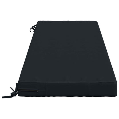 Bench Cushion SOEST 100% Polyester Dark Blue 140 x 50 x 8 cm