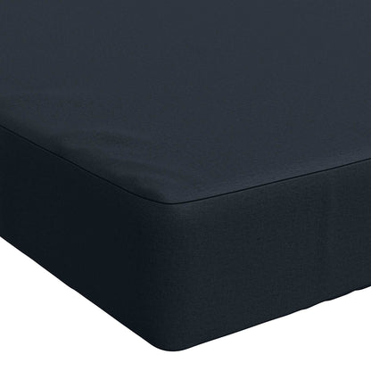 Bench Cushions SOEST 2 pcs 100% Polyester Dark Blue