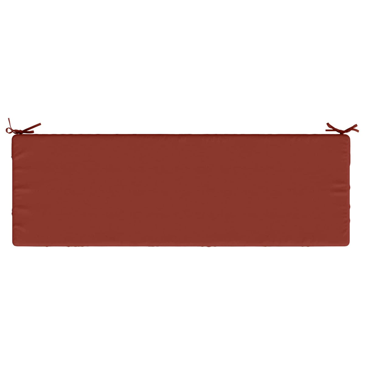 Bench Cushion SOEST 100% Polyester Red 140 x 50 x 8 cm