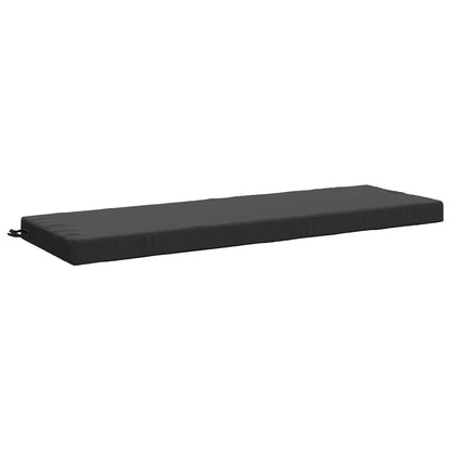 2-Piece Bench Cushions SOEST 2 pcs 100% Polyester Anthracite