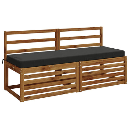 Bench Cushions SOEST 2 pcs 100% Polyester Anthracite