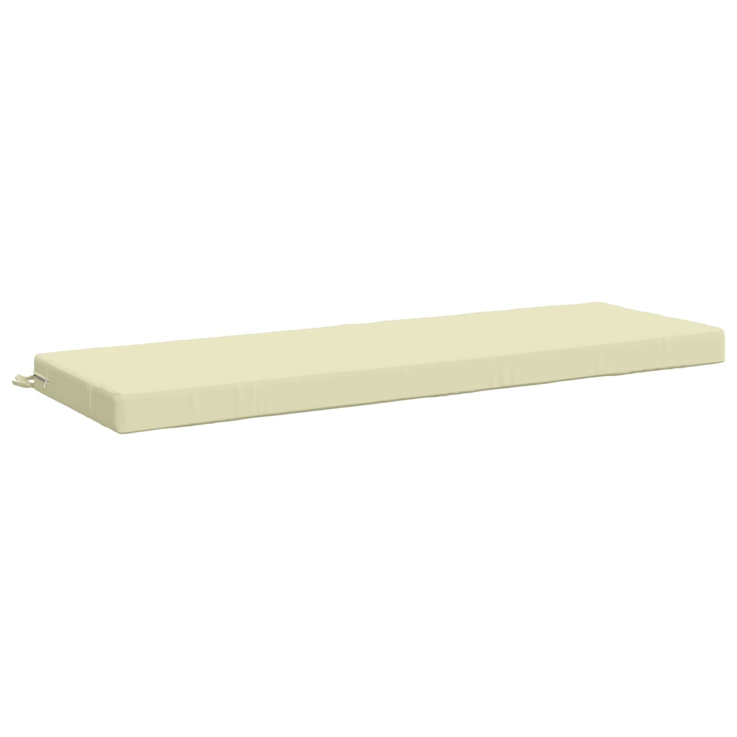 Bench Cushion SOEST 100% Polyester Cream 140 x 50 x 8 cm