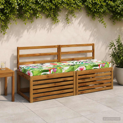 Bench Cushion SOEST 100% Polyester Multicolour 140 x 50 x 8 cm