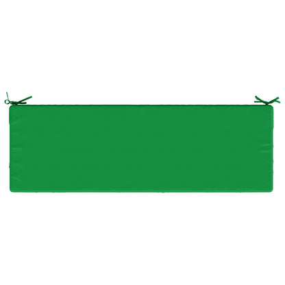 Bench Cushion SOEST 100% Polyester Green 140 x 50 x 8 cm