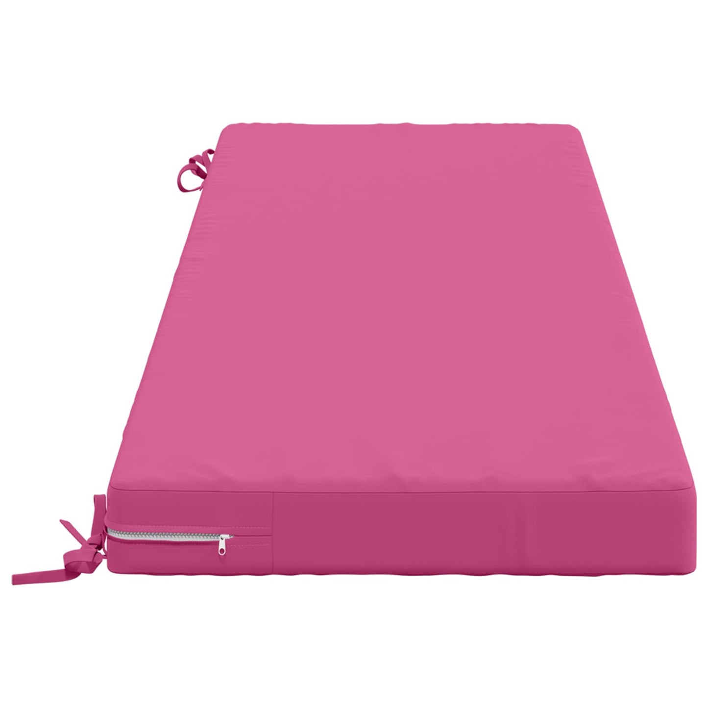 Bench Cushion SOEST 100% Polyester Pink 140 x 50 x 8 cm