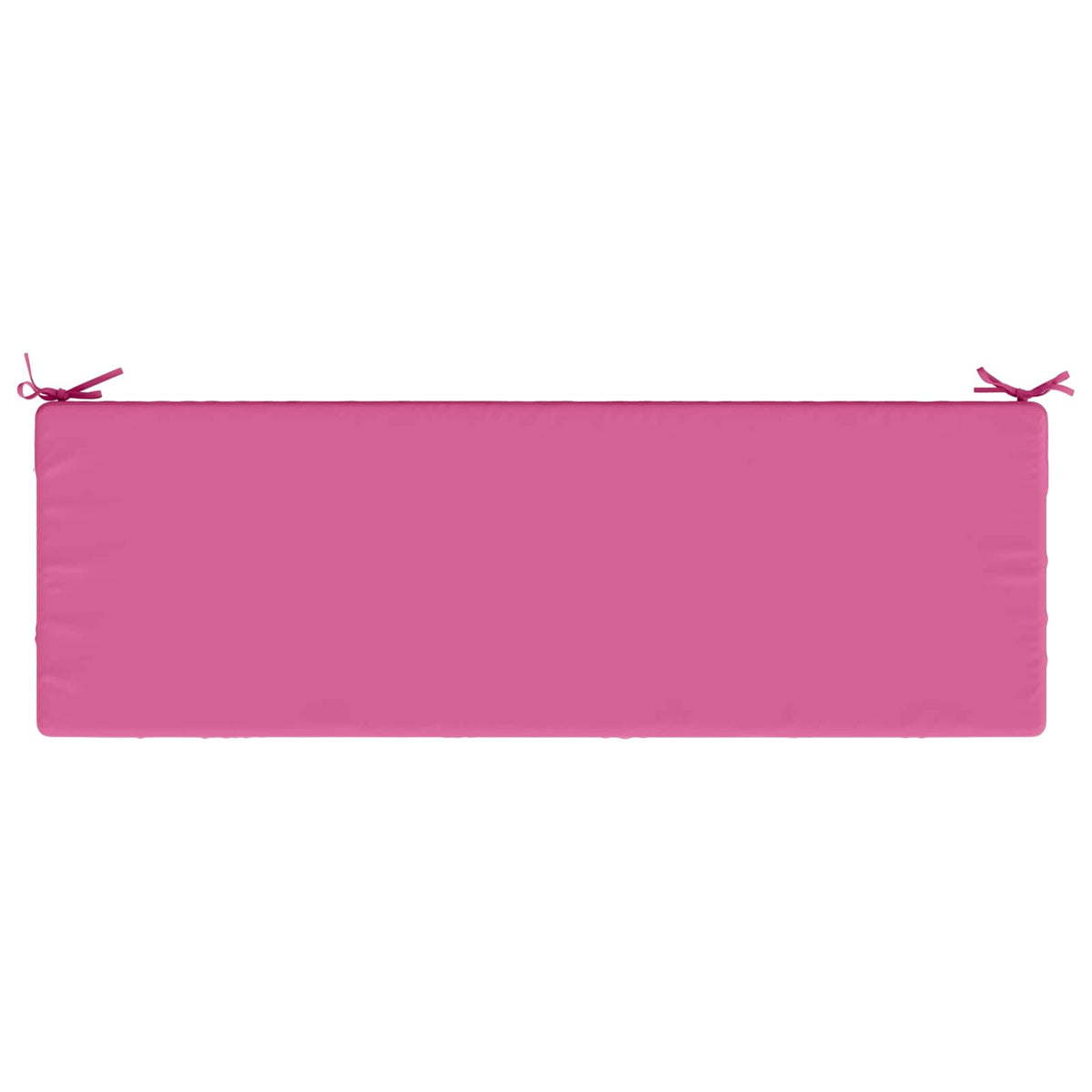 Bench Cushion SOEST 100% Polyester Pink 140 x 50 x 8 cm