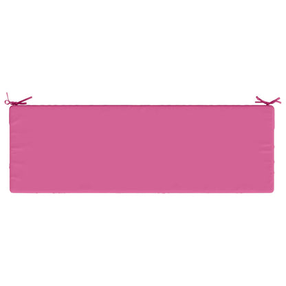 Bench Cushions SOEST 2 pcs 100% Polyester Pink 140 x 50 x 8 cm