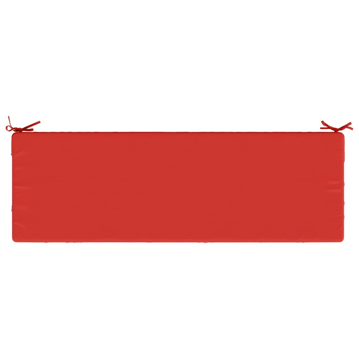 Bench Cushion SOEST 100% Polyester Red 140 x 50 x 8 cm