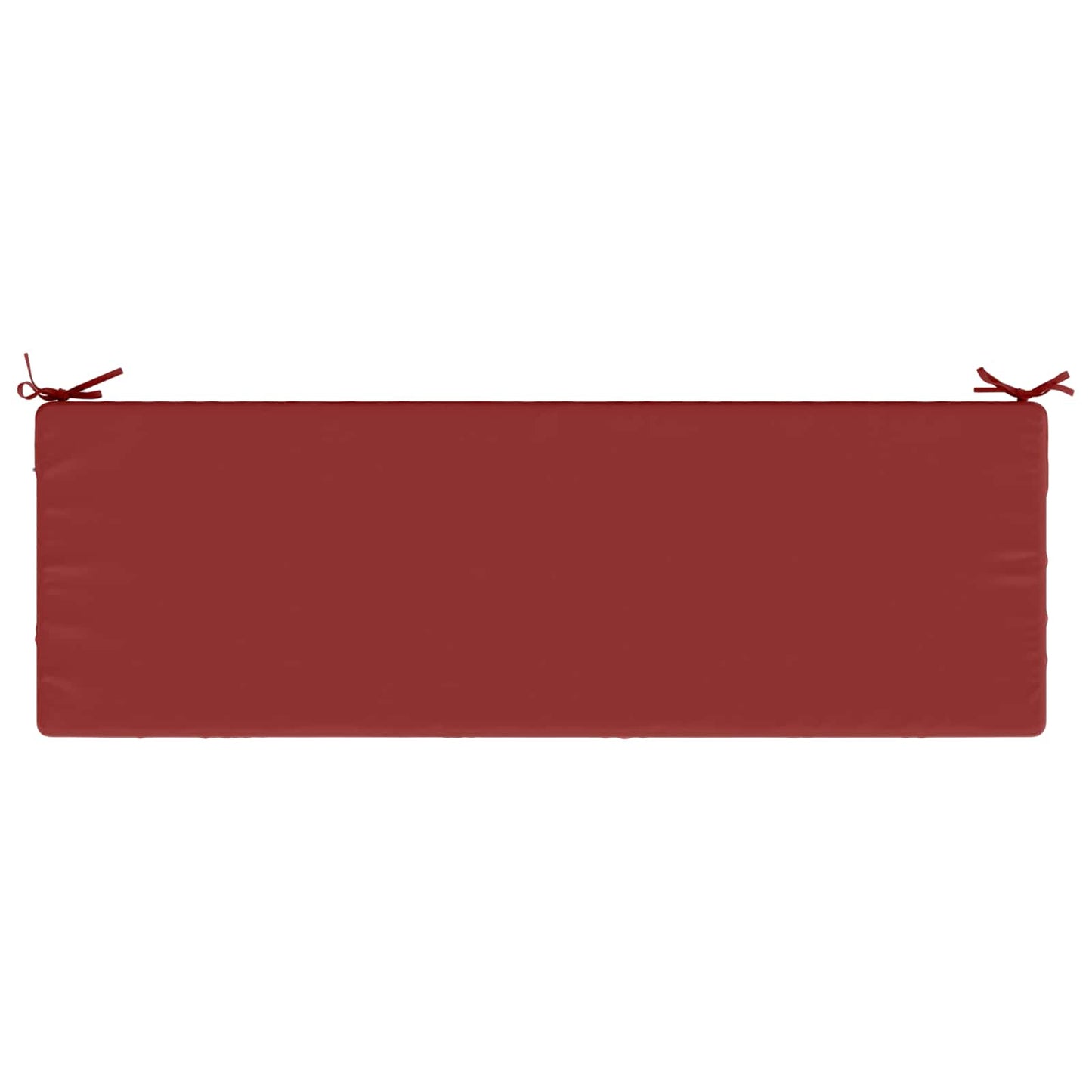 Bench Cushion SOEST 100% Polyester Wine Red 140 x 50 x 8 cm