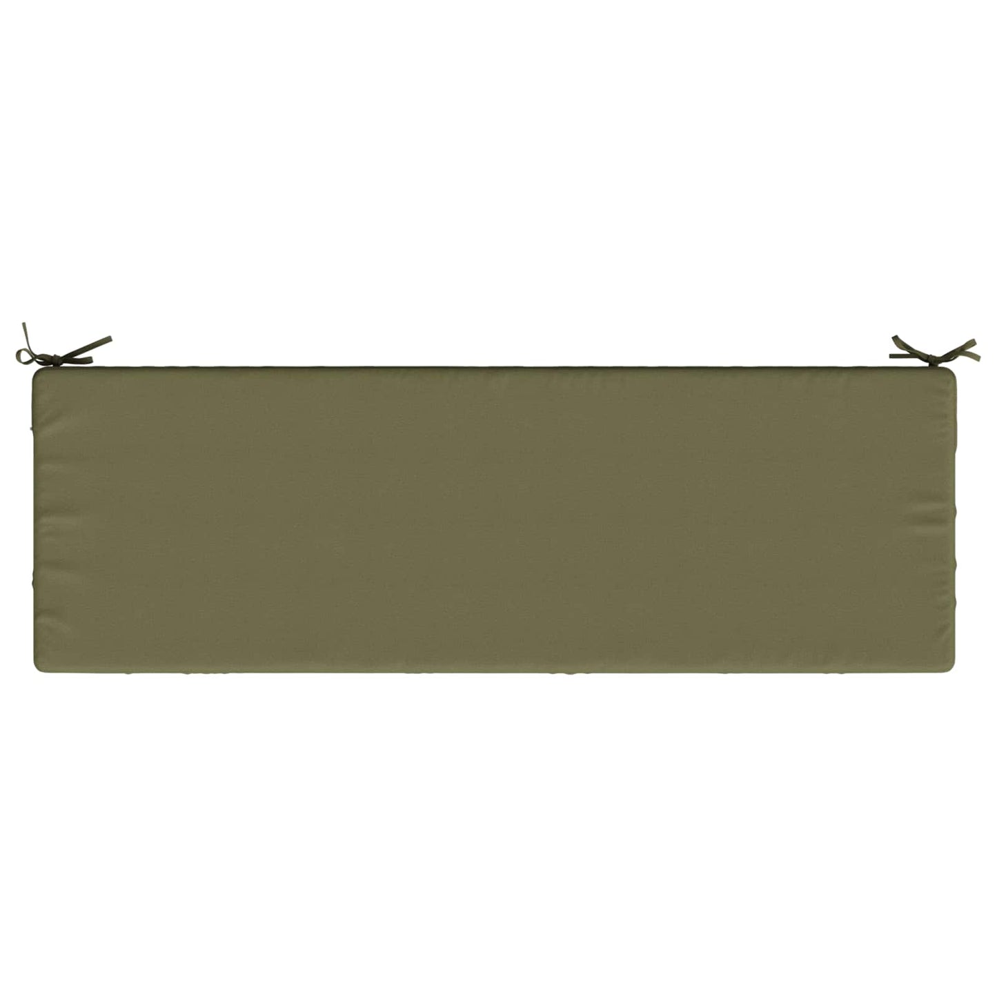Bench Cushion SOEST 100% Polyester Olive Green 150 x 50 x 8 cm