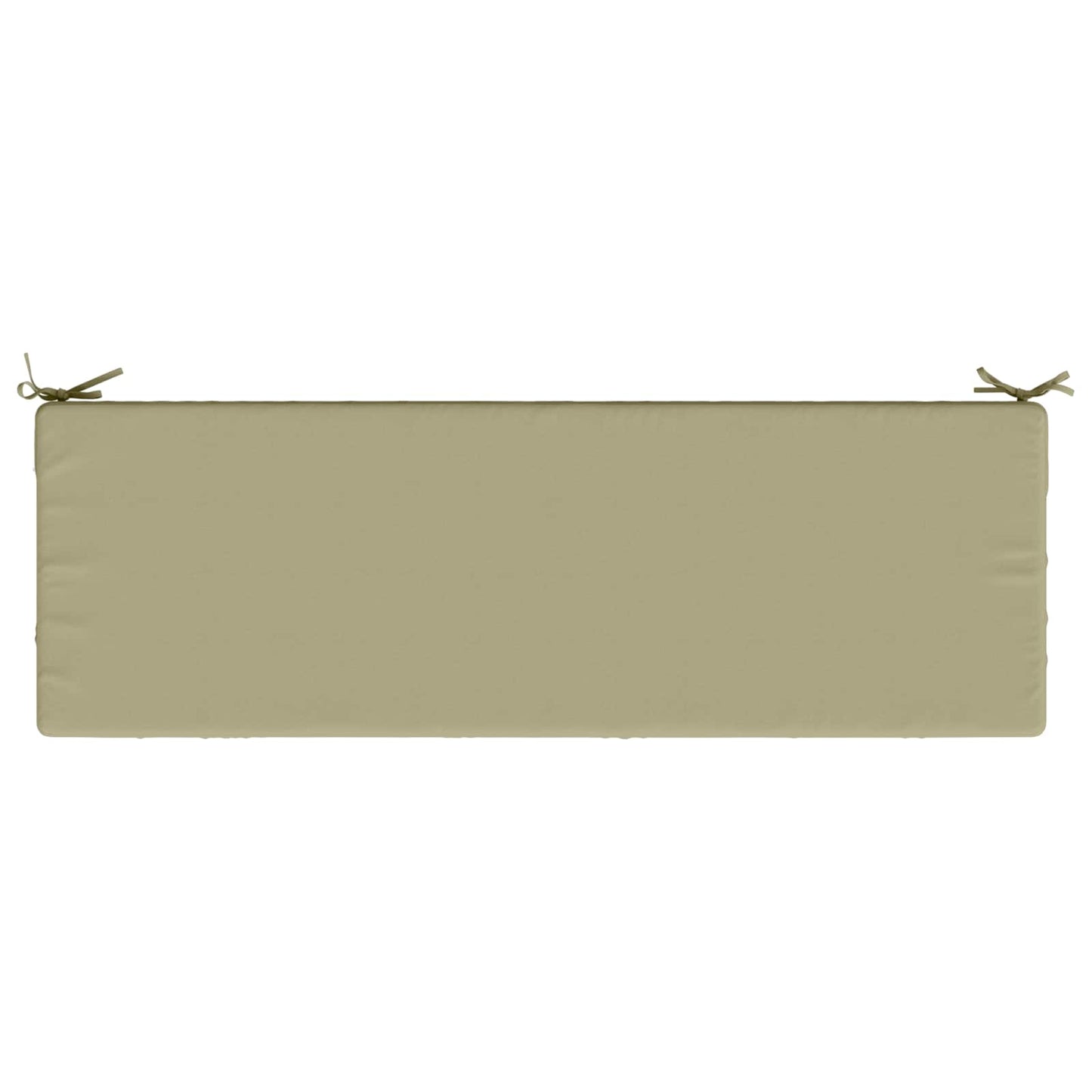 Bench Cushion SOEST 100% Polyester Light Green 150 x 50 x 8 cm