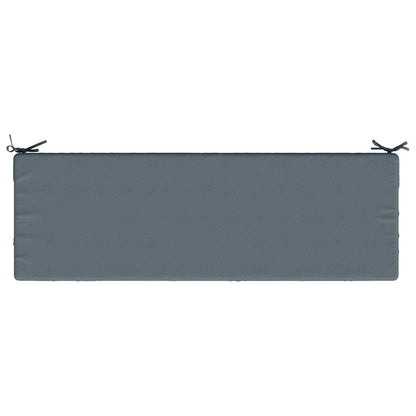 Bench Cushion SOEST 100% Polyester Blue 150 x 50 x 8 cm