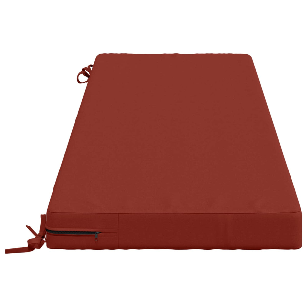 Bench Cushions SOEST 2 pcs 100% Polyester Red 150 x 50 x 8 cm