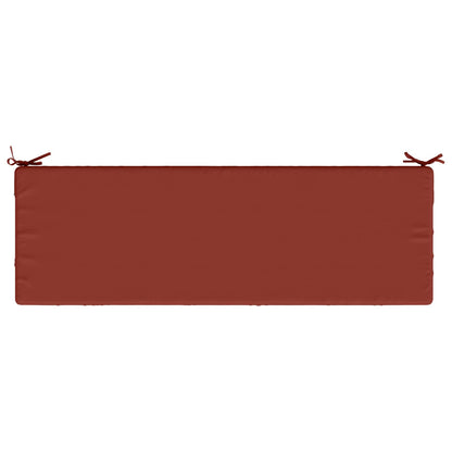 Bench Cushions SOEST 2 pcs 100% Polyester Red 150 x 50 x 8 cm