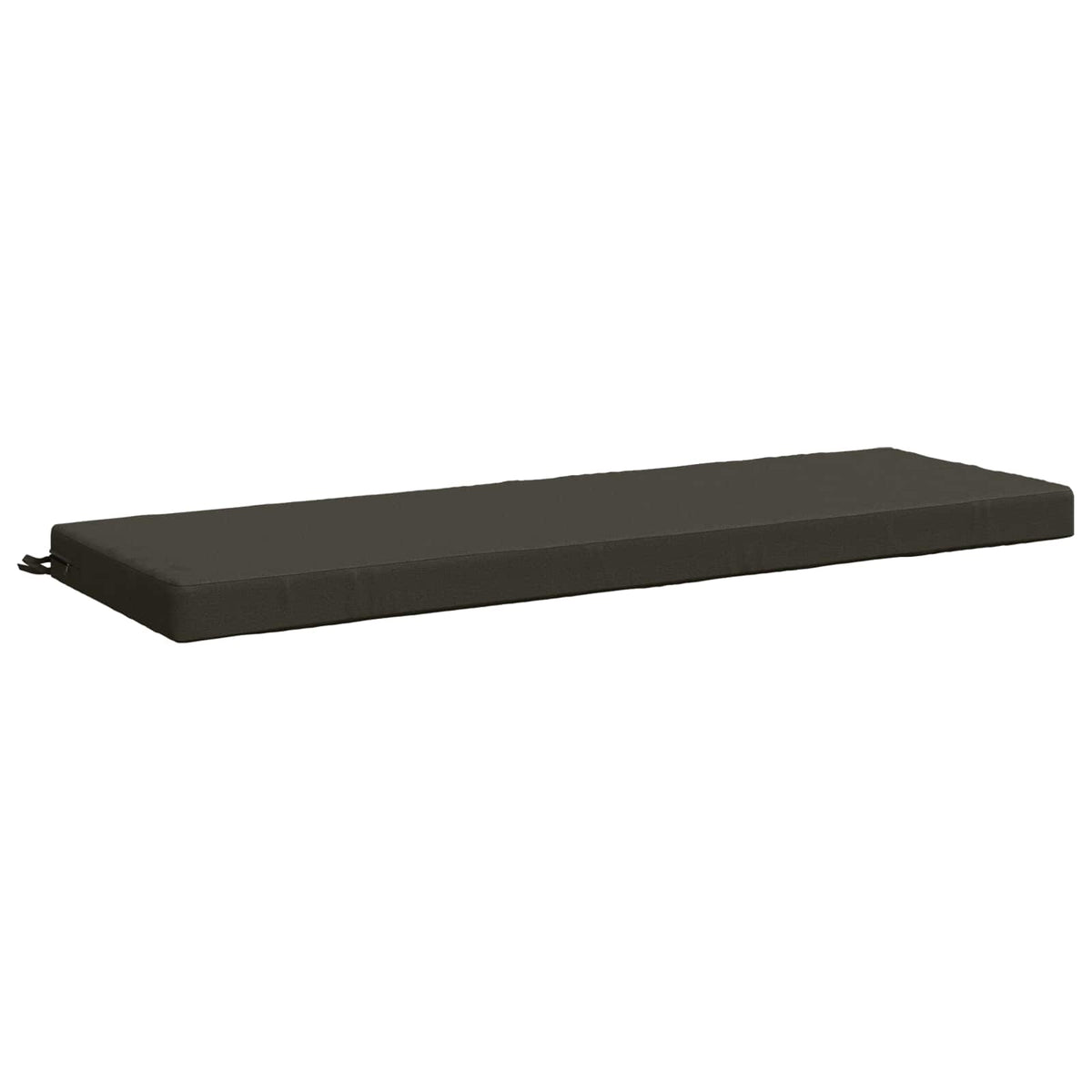 Bench Cushion SOEST 100% Polyester Anthracite 150 x 50 x 8 cm