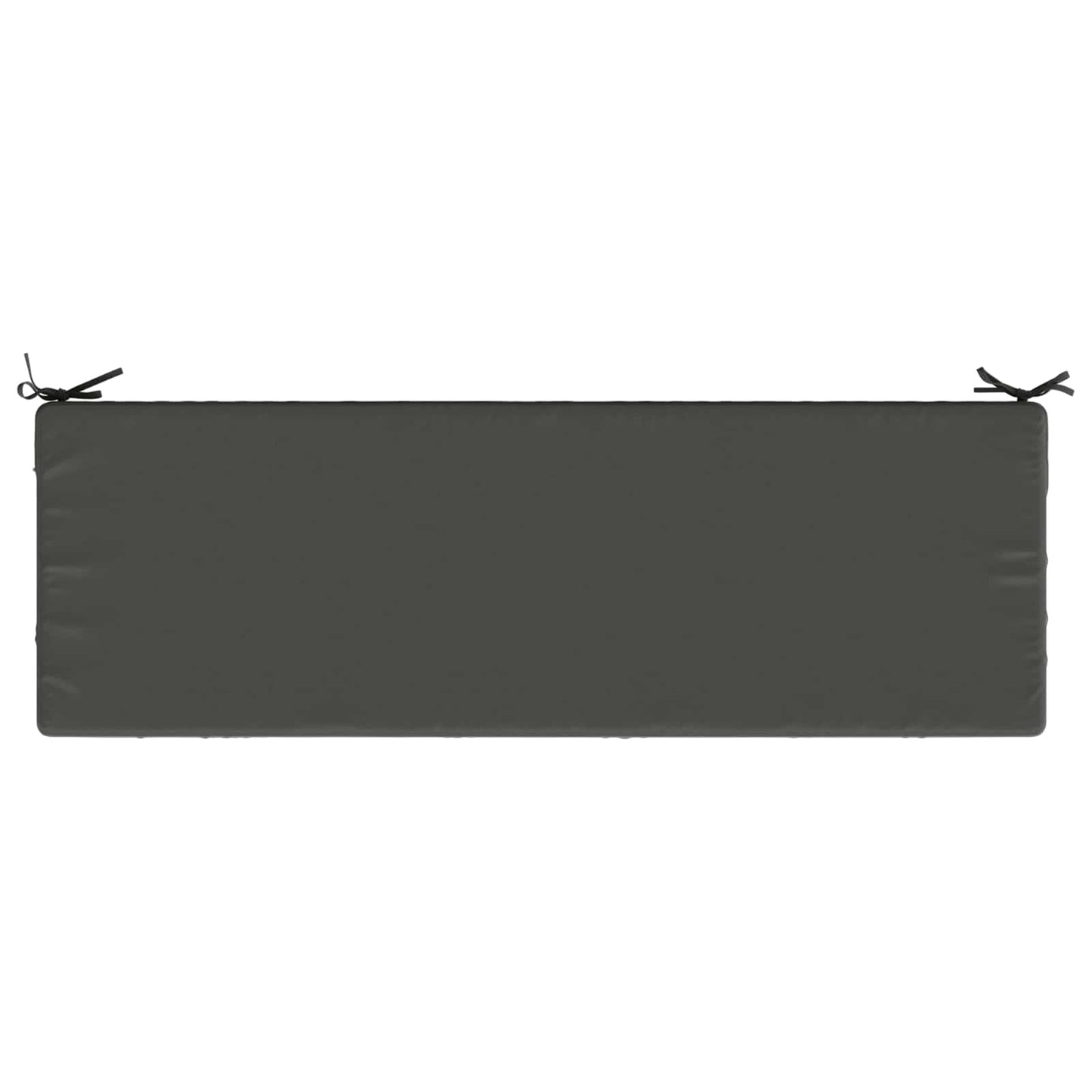 Bench Cushion SOEST 100% Polyester Anthracite 150 x 50 x 8 cm