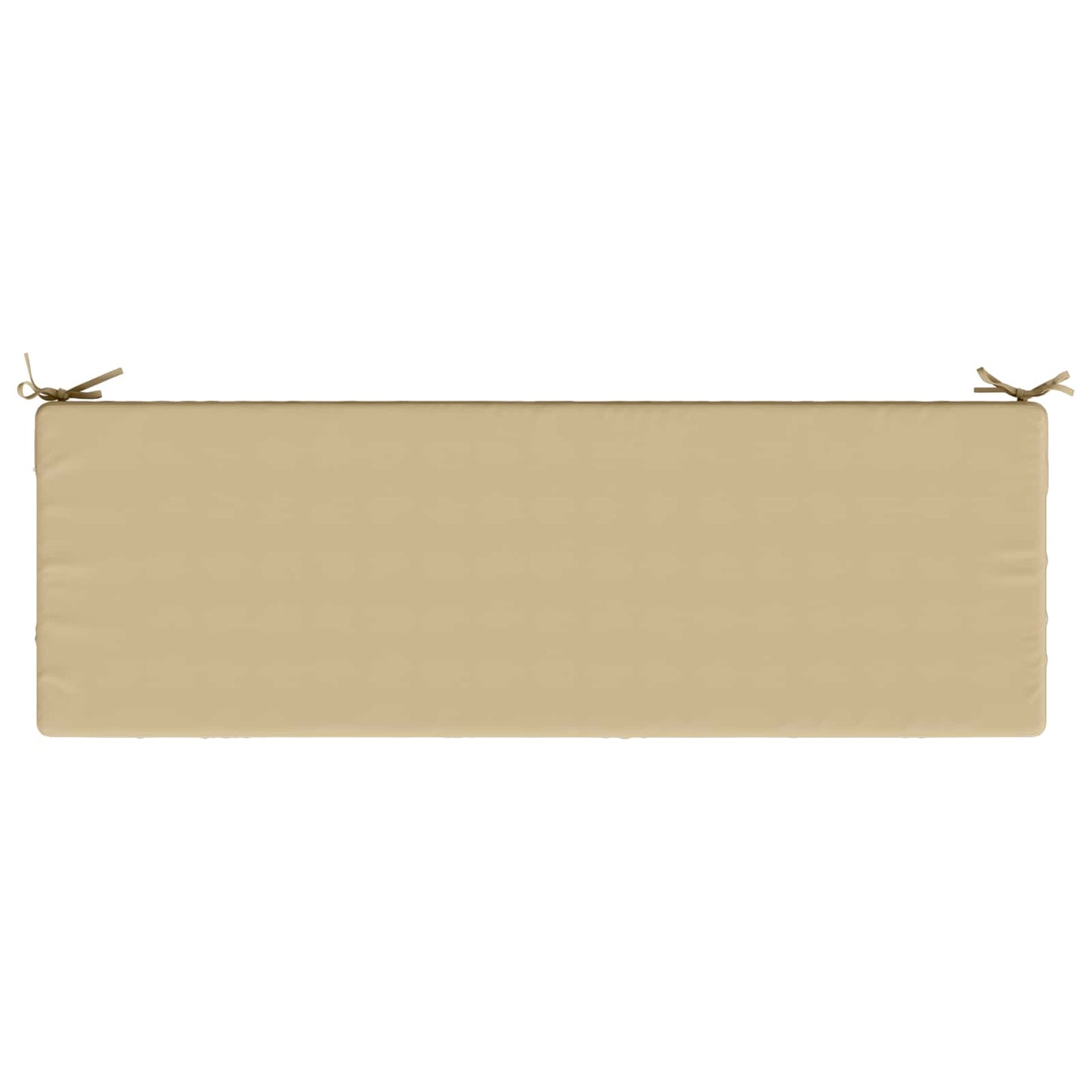 Bench Cushion SOEST 100% Polyester Beige 150 x 50 x 8 cm