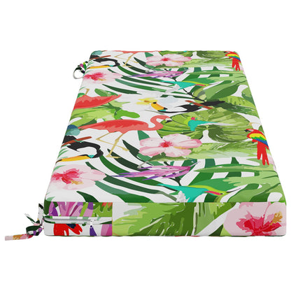 Bench Cushions SOEST 2 pcs 100% Polyester Multicolour