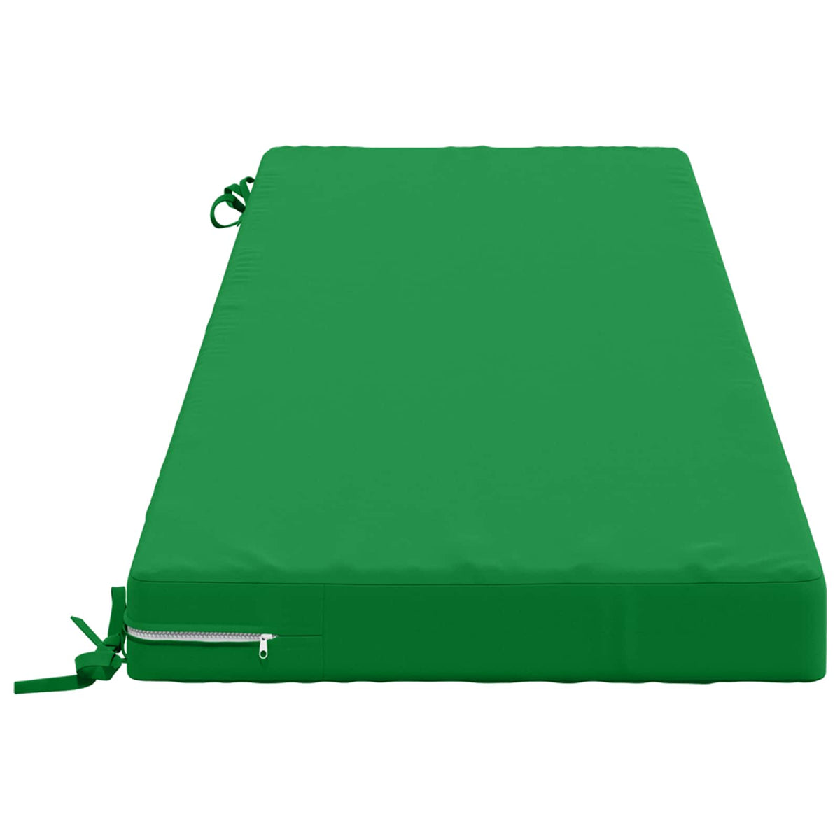 Bench Cushions SOEST 2 pcs 100% Polyester Green 150 x 50 x 8 cm