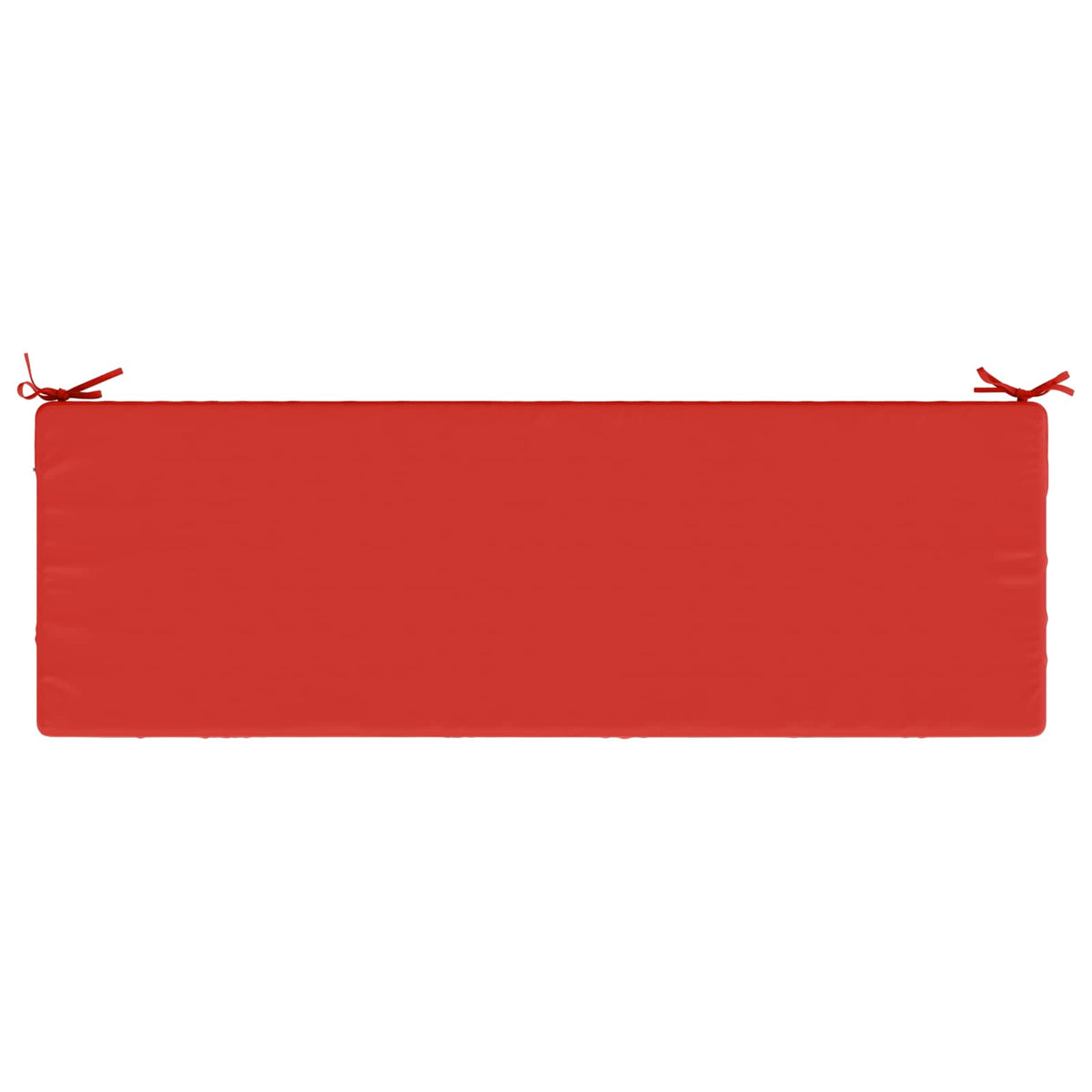 Bench Cushion SOEST 100% Polyester Red 150 x 50 x 8 cm